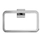 Croydex Cheadle Flexi-Fix Towel Ring - Chrome  Standard Large Image