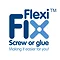 Croydex Chester Flexi-Fix Glass Corner Shelf - QM445941  Profile Large Image