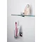 Croydex Chester Flexi-Fix Glass Shelf - QM441441  In Bathroom Large Image