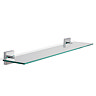 Croydex Chester Flexi-Fix Glass Shelf