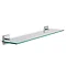 Croydex Chester Flexi-Fix Glass Shelf