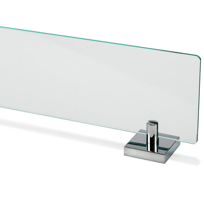 Croydex Chester Flexi-Fix Glass Shelf - QM441441  In Bathroom Large Image