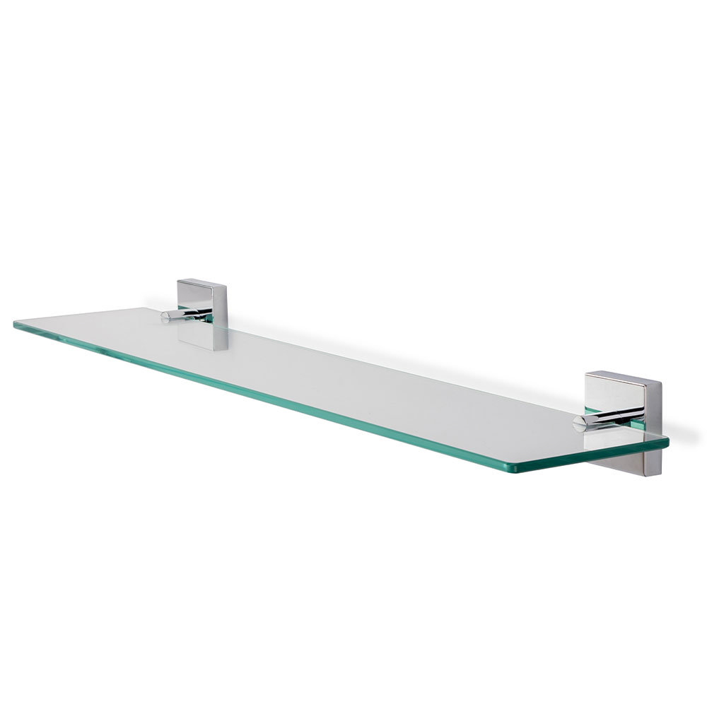 Croydex Chester Flexi-Fix Glass Shelf - QM441441