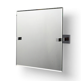 Croydex Chester Flexi Fix Tilt Mirror - Chrome - QM441041