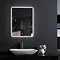 Croydex Chilcombe Hang N Lock Illuminated Mirror with Demister Pad 500 x 700mm - MM720200E Feature