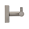 Croydex Chiswick Wall Mounted Flexi Fix Double Robe Hook - Brushed Nickel