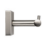 Croydex Chiswick Wall Mounted Flexi Fix Toilet Roll Holder - Brushed Nickel
