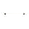 Croydex Chiswick Wall Mounted Flexi Fix Towel Rail - Brushed Nickel