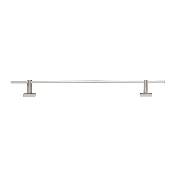 Croydex Chiswick Wall Mounted Flexi Fix Towel Rail Brushed Nickel