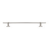 Croydex Chiswick Wall Mounted Flexi Fix Towel Rail - Brushed Nickel