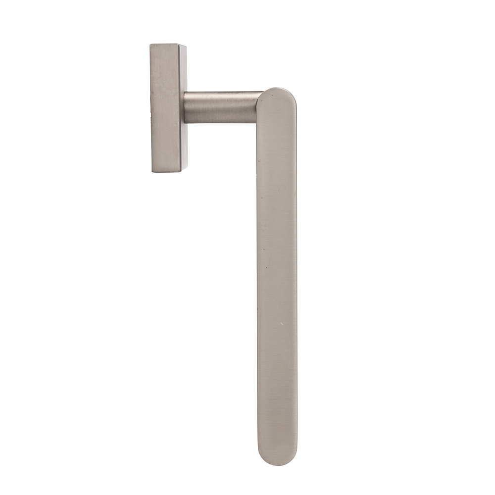 Croydex Chiswick Wall Mounted Flexi Fix Towel Ring Brushed Nickel