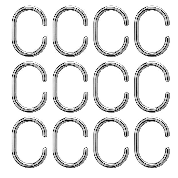 Croydex CType Shower Curtain Rings Now At Victorian Plumbing.co.uk