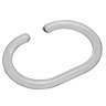 Croydex C-Type Shower Curtain Rings - Clear - AK142132  Profile Large Image