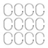 Croydex C-Type Shower Curtain Rings - Clear - AK142132  In Bathroom Large Image