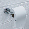 Croydex Chrome Epsom Flexi-Fix Toilet Roll Holder