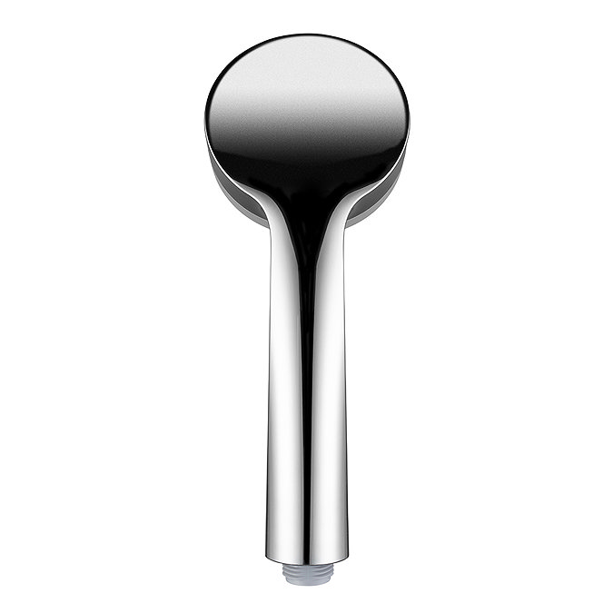 Croydex Chrome Pressure Boost 1 Function Shower Handset - AM301041  In Bathroom Large Image