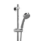 Croydex Chrome Pressure Boost Flexi-Fix Shower Set - AM300041  Feature Large Image