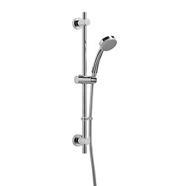 Croydex Chrome Pressure Boost Flexi-Fix Shower Set - AM300041 Large Image