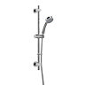 Croydex Chrome Pressure Boost Flexi-Fix Shower Set - AM300041 Large Image