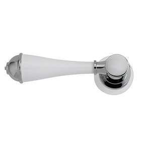 Croydex Classic White/Chrome Cistern Lever - AJ292241 Large Image