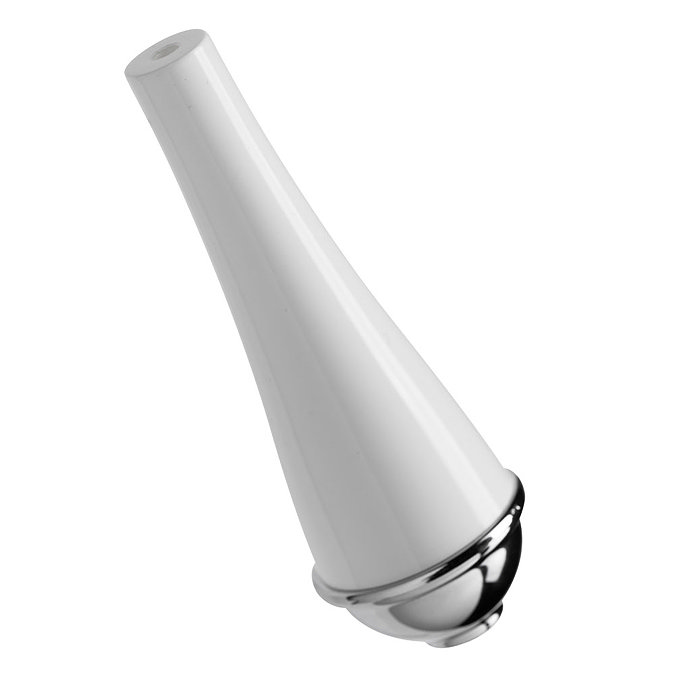 Croydex Classic White/Chrome Light Pull - AJ177641  Feature Large Image