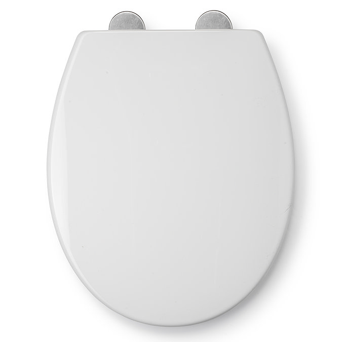 Croydex Corvo Stick 'N' Lock Soft Close Quick Release Toilet Seat