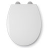 Croydex Corvo Stick 'N' Lock Soft Close Quick Release Toilet Seat