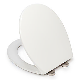 Croydex Corvo Stick 'N' Lock Soft Close Quick Release Toilet Seat