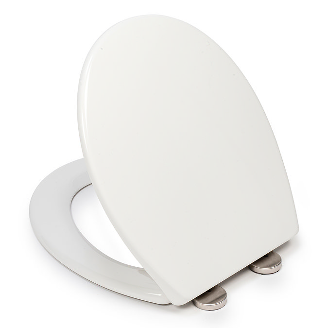 Croydex Corvo Stick 'N' Lock Soft Close Quick Release Toilet Seat