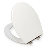 Croydex Corvo Stick 'N' Lock Soft Close Quick Release Toilet Seat