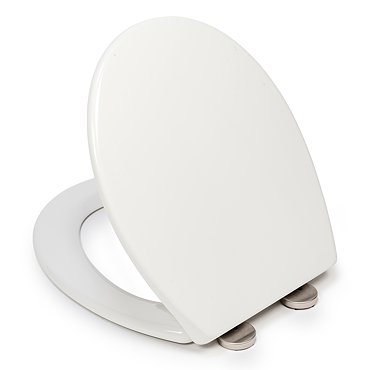 Croydex Corvo Stick 'N' Lock Soft Close Quick Release Toilet Seat