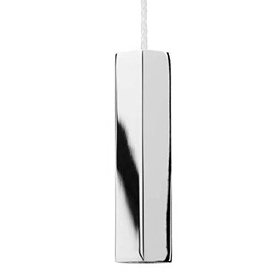 Croydex Cube Light Pull - Chrome - AJ287641 Large Image