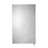 Croydex Dawley Matt Black 400mm Single Door Mirror Cabinet - WC930021  Standard Large Image
