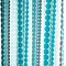 Croydex Dotted Stripe Textile Shower Curtain W1800 x H1800mm - AF289324 Large Image