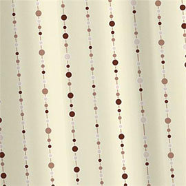 Croydex Dotty Textile Shower Curtain W1800 x H1800mm - AF285820 Medium Image