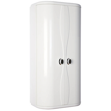 Croydex Double Door Plastic Cabinet - WC262122  Profile Large Image