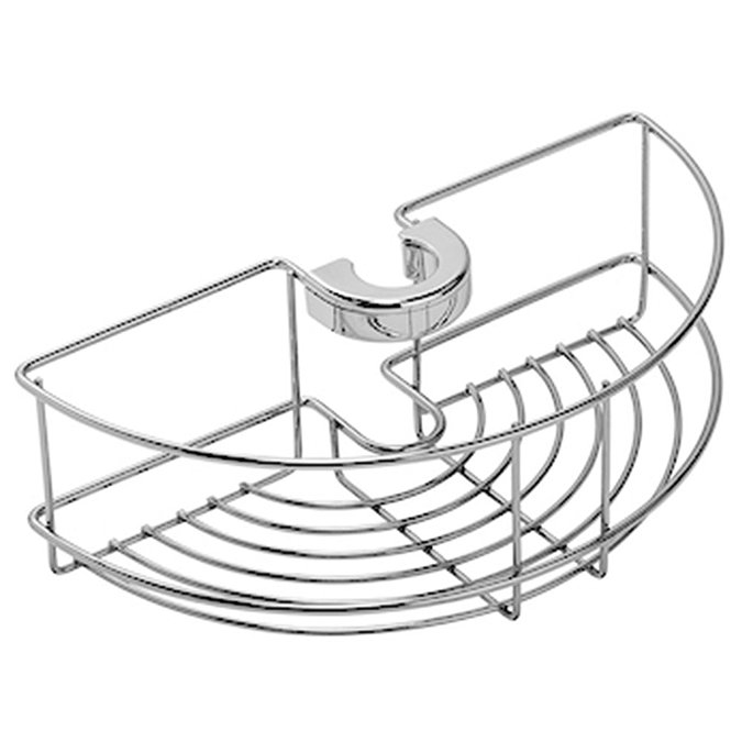 Croydex Easy Fit Shower Riser Rail Basket - QM261041  Profile Large Image