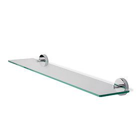 Croydex Epsom Flexi-Fix Glass Shelf
