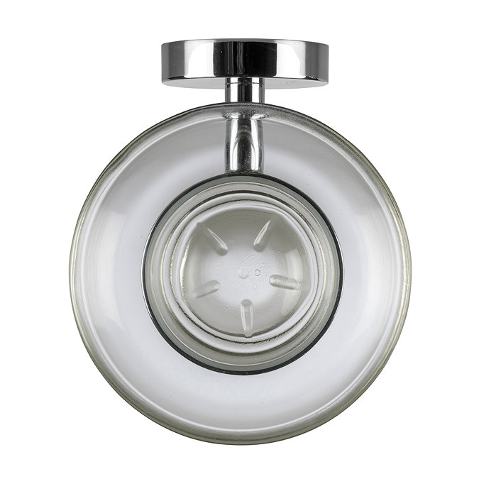 Croydex Epsom Flexi-Fix Soap Dish & Chrome Holder