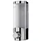 Croydex Euro Soap Dispenser Uno - Chrome - PA660841 In Bathroom Large Image