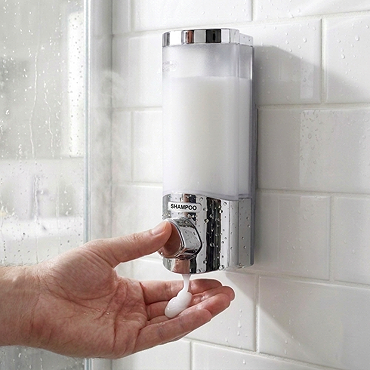 Croydex Euro Soap Dispenser Uno - Chrome - PA660841  Profile Large Image