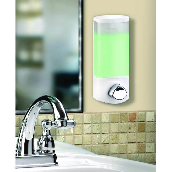 Croydex Euro Soap Dispenser Uno - White - PA660522  Profile Large Image