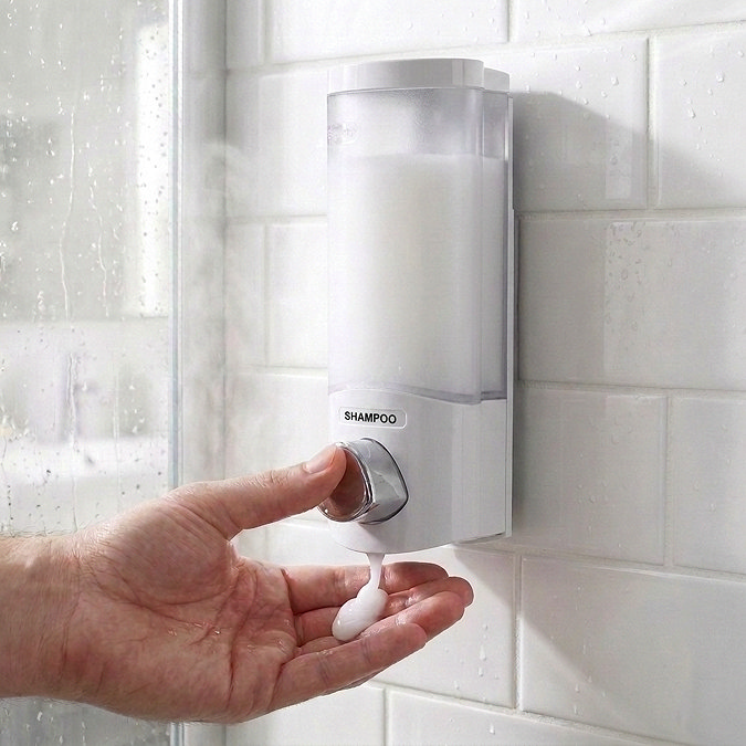Croydex Euro Soap Dispenser Uno - White