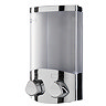 Croydex Euro Soap Dispenser Duo - Chrome - A660941