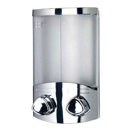 Croydex Euro Soap Dispenser Duo - Chrome - A660941 Large Image
