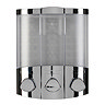 Croydex Euro Soap Dispenser Trio - Chrome - PA661041  Standard Large Image