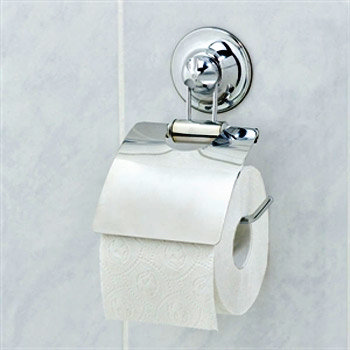 Croydex Everloc Toilet Roll Holder - Chrome - QF102041 Large Image
