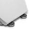 Croydex Flexi-Fix Constance White Anti-Bacterial Toilet Seat with Soft Close and Quick Release - WL601722H Feature Large Image