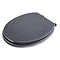 Croydex Flexi-Fix Dove Granite Effect Anti-Bacterial Toilet Seat - WL601931H  Feature Large Image