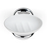 Croydex Flexi-Fix Grosvenor Chrome Soap Dish & Holder